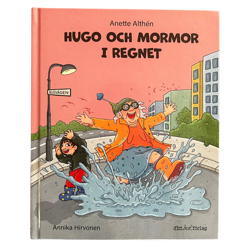 Hugo and Grandma in the Rain - Book for ages 3-6