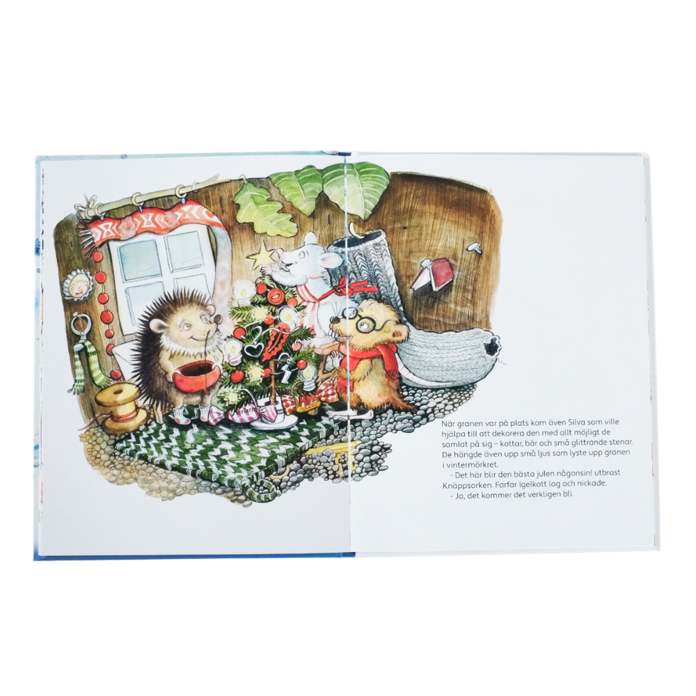 Grandpa Hedgehog Celebrates Christmas - Book for ages 3-6