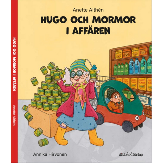 Hugo och Mormor i Affären - Bok 2-6 år